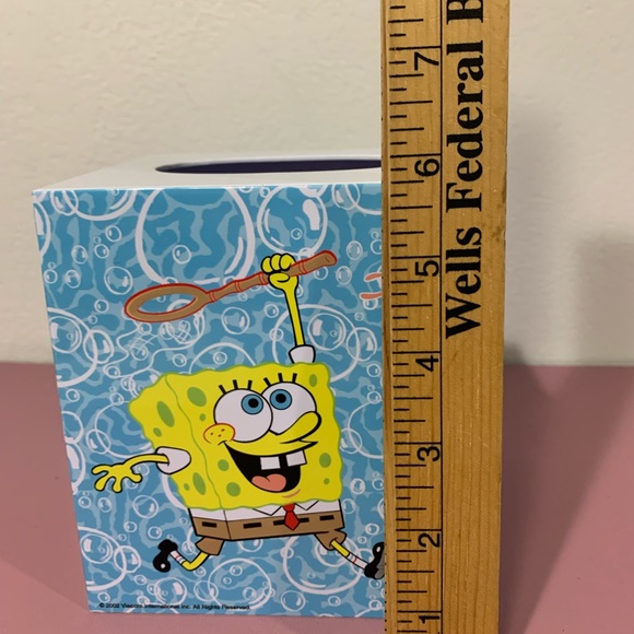 Spongebob Squarepants & Sandy Tissue Box Cover Nickelodeon Y2K Cartoons decor - Picture 7 of 7